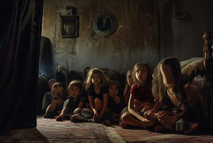 儿童吓人故事4到6岁，小故事吓人的