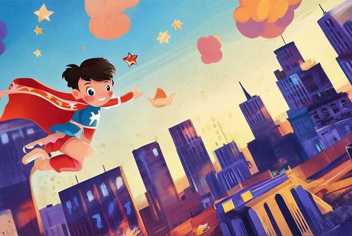 儿童英雄故事大全图画 - 儿童小英雄的故事图画绘本