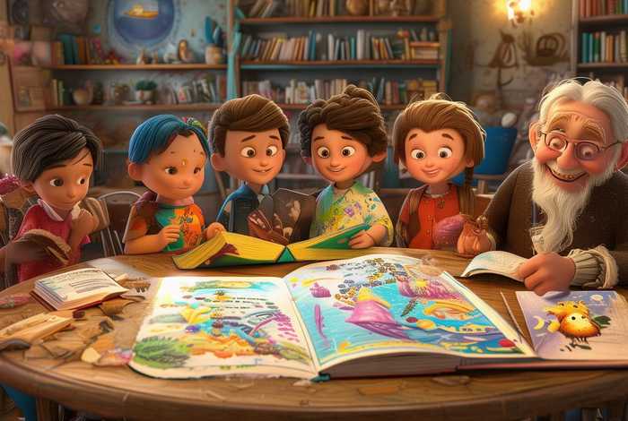 儿童童话编写教程、儿童童话编写教程图片