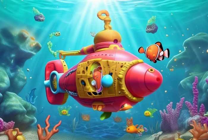 儿童故事潜水艇，潜水艇幼儿故事
