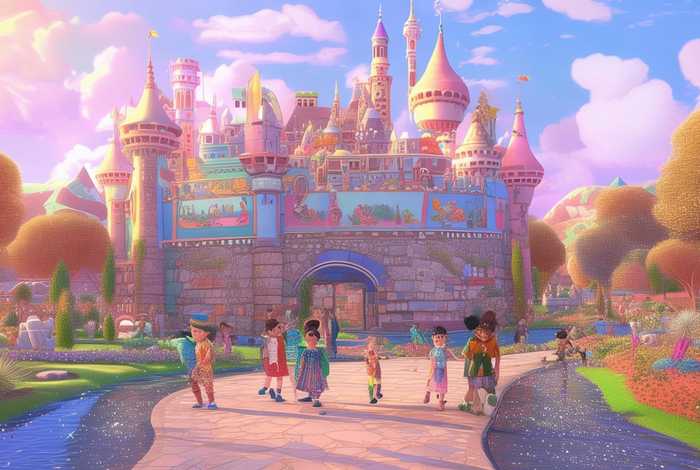 儿童故事城堡软件、城堡幼儿故事