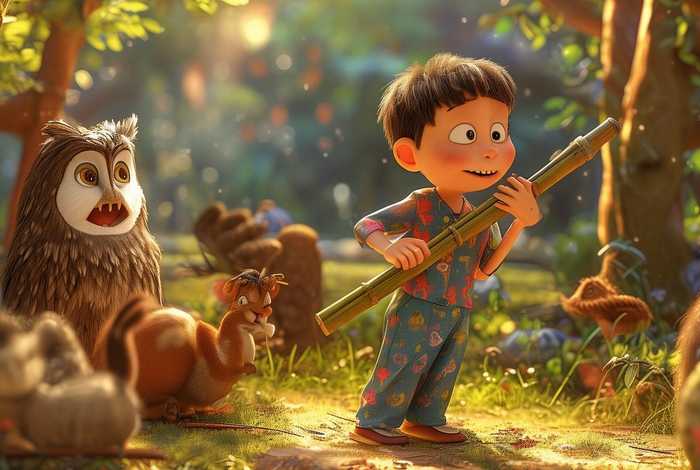 儿童睡前故事 滥竽充数 滥竽充数寓言故事视频 视频