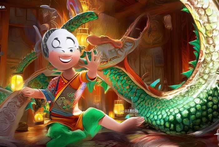 儿童故事叶公好龙的故事 - 叶公好龙的故事 少儿故事视频