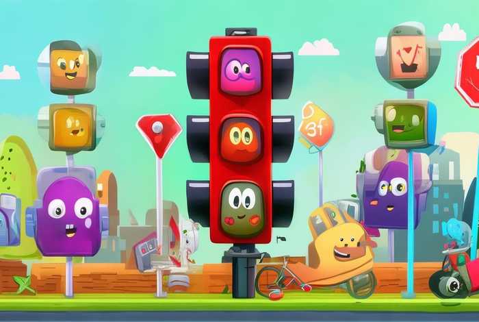 儿童故事红绿灯动画版（关于红绿灯的幼儿故事动画）
