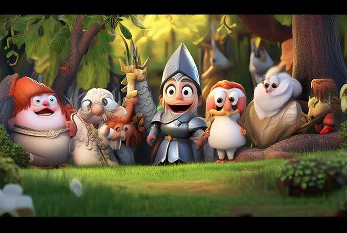 儿童故事及故事中的主要人物；儿童故事中的人物有什么特点