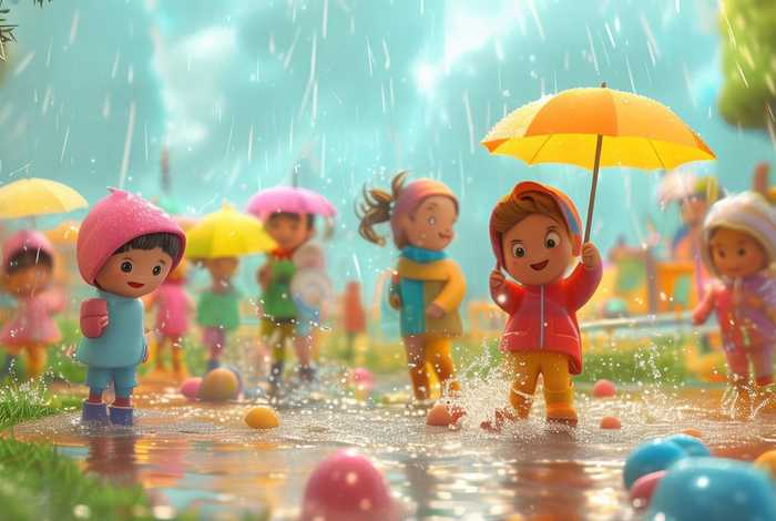 儿童故事下雨了教案 幼儿故事下雨了教案