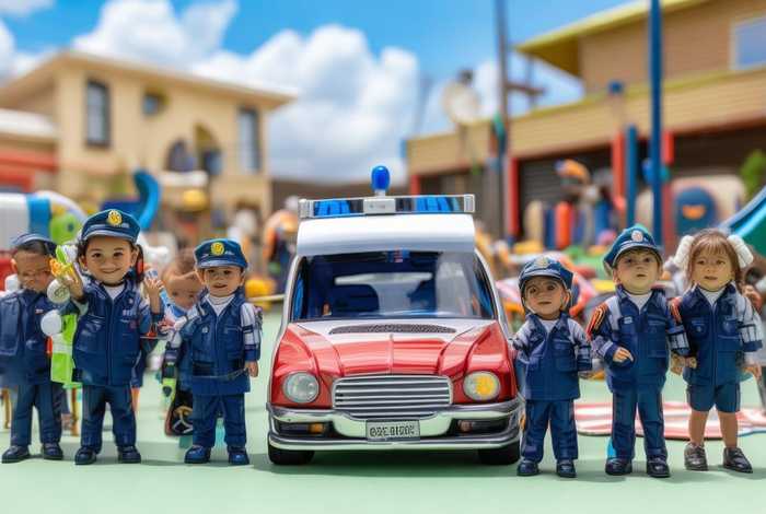 儿童警察故事演讲视频 - 少儿警察故事视频