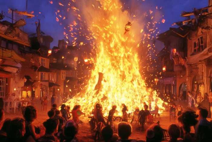 儿童故事大火，大火的故事