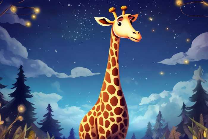 儿童睡前故事长颈鹿的故事，长颈鹿的故事睡前故事视频大全