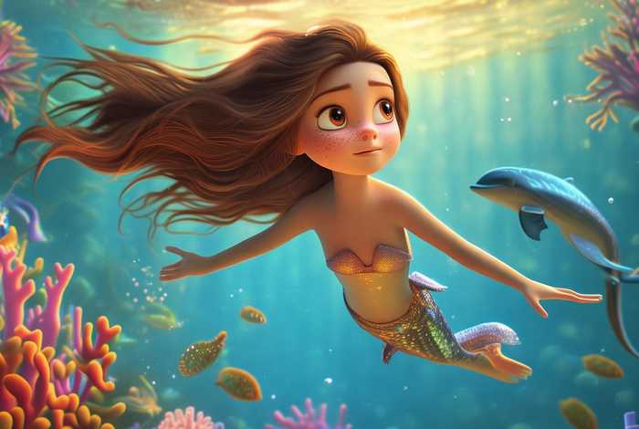 儿童美人鱼故事睡前完整故事；少儿睡前故事美人鱼的故事