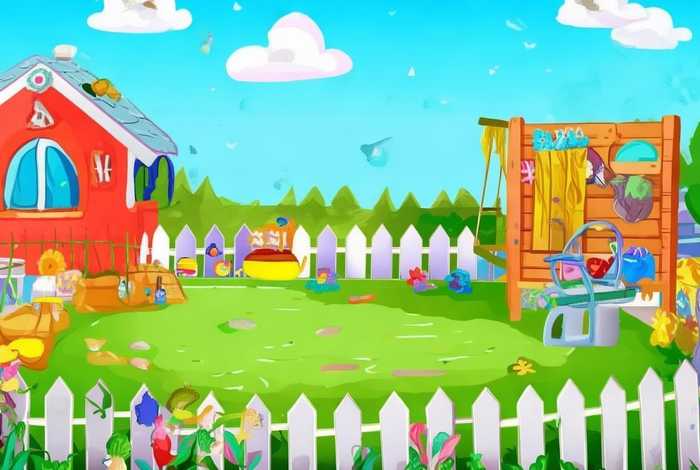 儿童画我家的小院;儿童画我家的小院怎么画 儿童画我家的小院;儿童画我家的小院怎么画