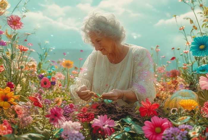 儿童绘本花婆婆的故事，花婆婆的绘本故事视频