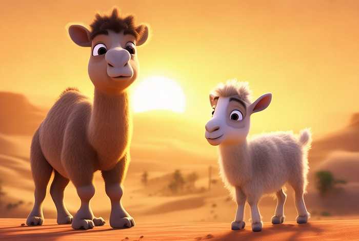 儿童故事骆驼和山羊、骆驼和山羊的故事告诉了我们什么