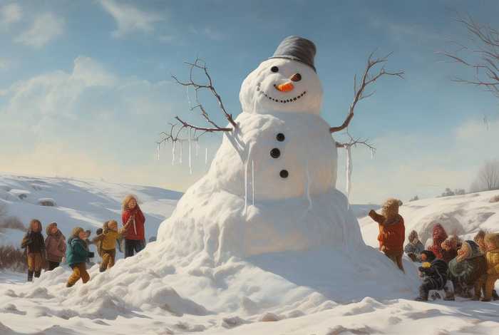 儿童故事雪娃娃融化了，故事雪娃娃融合了哪些领域的内容