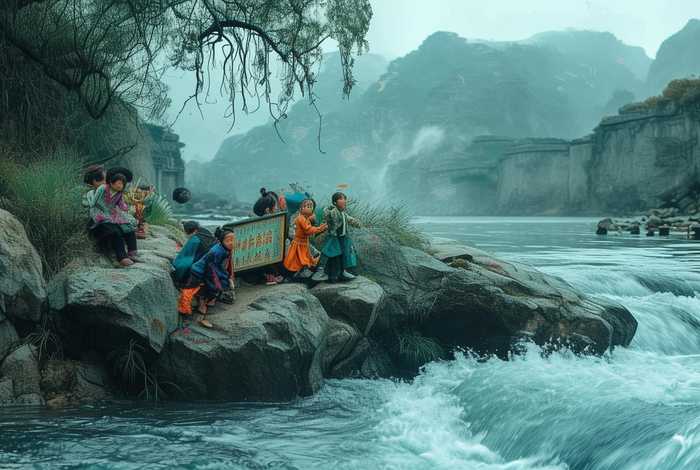 儿童故事钱塘江、钱塘江故事传说