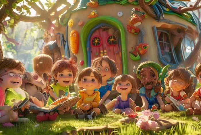 儿童故事、故事幼儿园