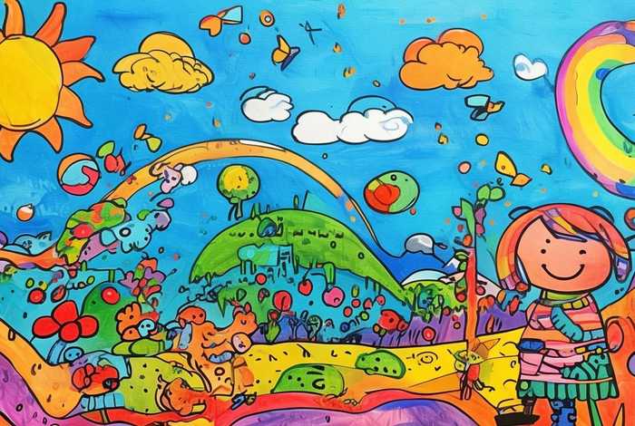 4 6岁儿童简笔画彩色（5一6岁简笔画 彩色）