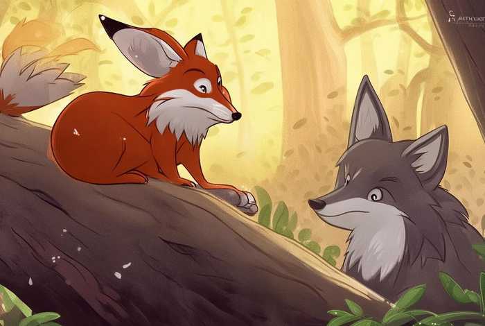 儿童故事狐狸和狼（少儿故事狼和狐狸）