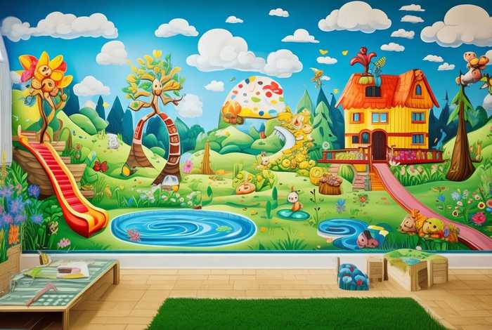 儿童景墙 儿童景墙设计图