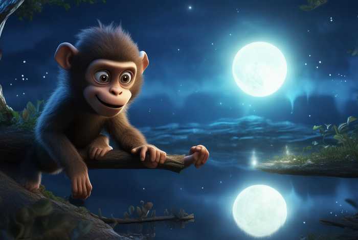 儿童故事猴子捞月亮在线收听，猴子捞月亮有声故事在线听