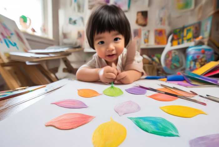 儿童画花瓣；儿童画花瓣书签怎么做