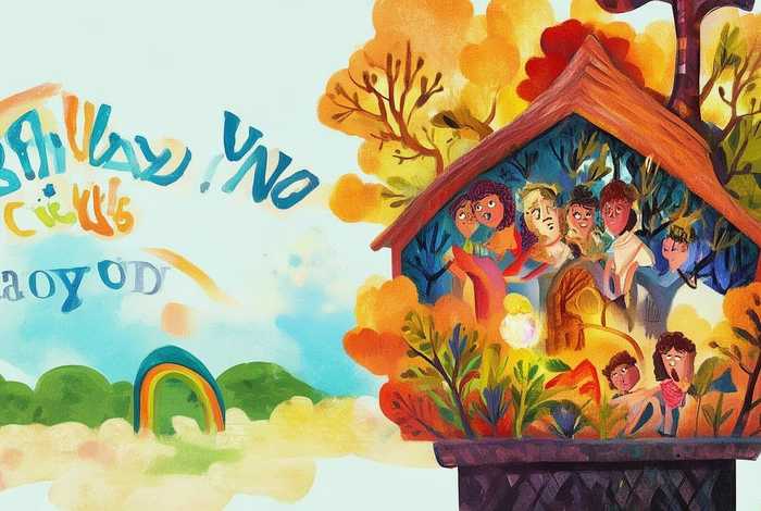 儿童故事书插画 - 幼儿故事书插图