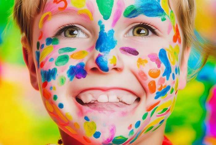 儿童彩绘面部教程 儿童简易脸部彩绘教程 儿童彩绘面部教程 儿童简易脸部彩绘教程