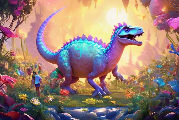 儿童故事神秘的恐龙（神秘的恐龙世界主题幼儿园）