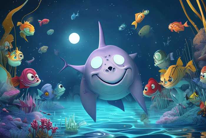 儿童故事书食人鱼睡前故事，食人鱼的故事文字