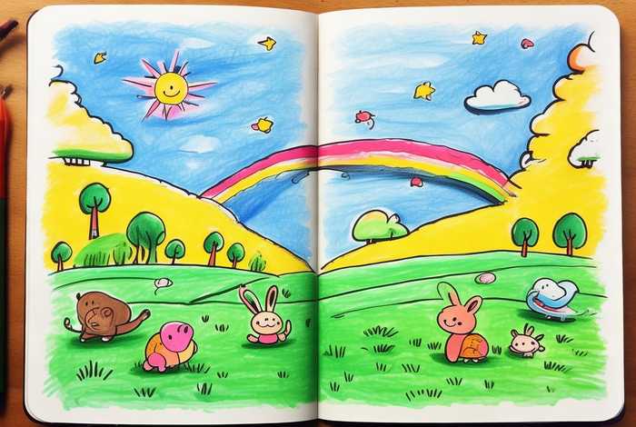 儿童绘画本故事和图片、儿童绘本简笔画图片