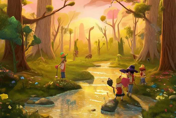 儿童森林故事 幼儿森林故事