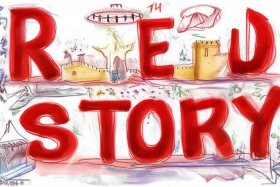 79岁儿童手抄红色故事绘本，红色故事手抄报简单 绘本