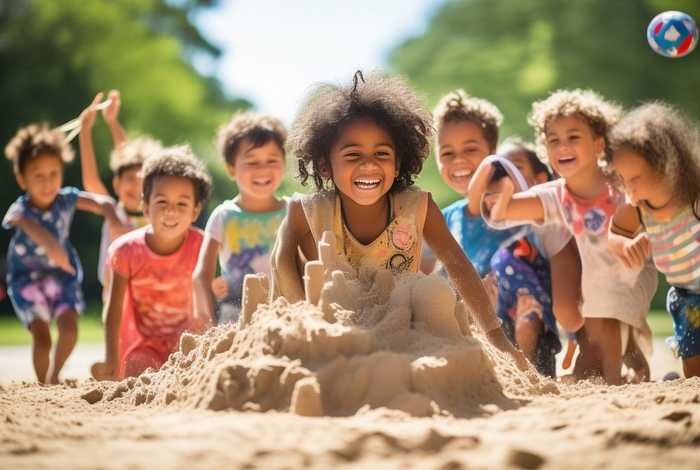 儿童开心玩耍的文案（儿童开心玩耍的文案短句）