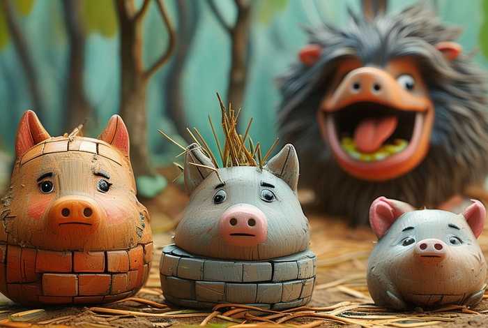儿童讲三只小猪的故事 少儿故事三只小猪的故事