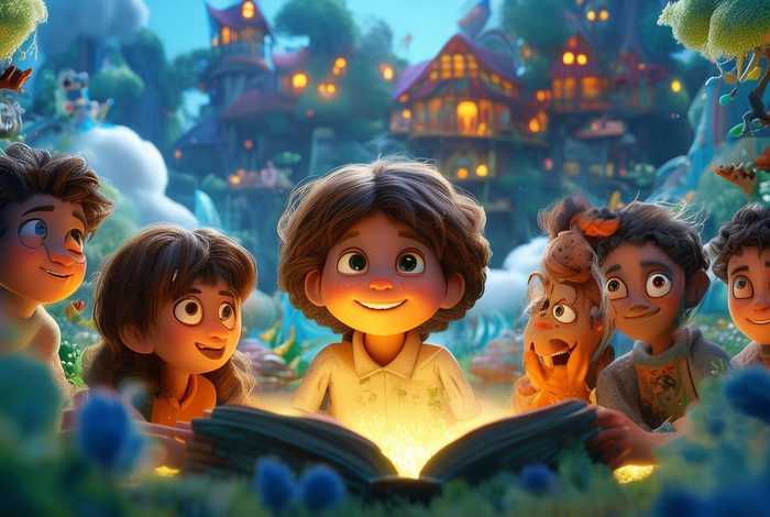 儿童故事配视频；儿童故事配画视频