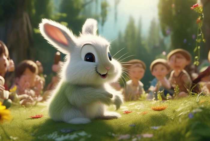 儿童故事表演聪明的小白兔 幼儿故事《聪明的小白兔》 儿童故事表演聪明的小白兔 幼儿故事《聪明的小白兔》