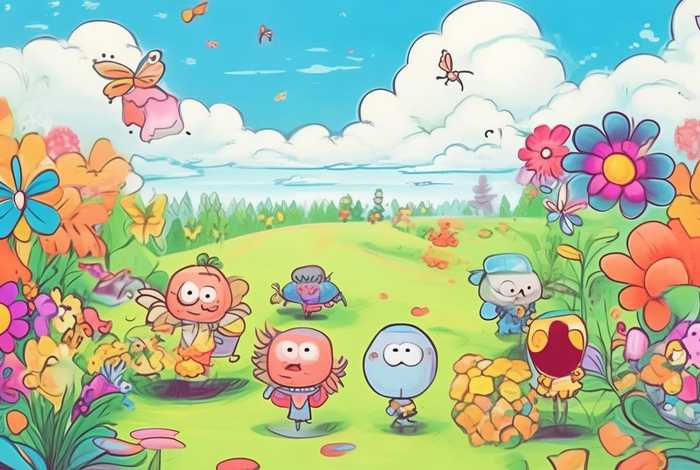 儿童动漫绘画作品、儿童动漫绘画作品简单漂亮