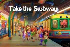 subway儿童故事、take the subway 儿歌