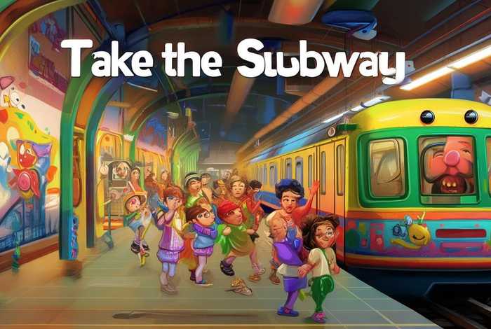 subway儿童故事、take the subway 儿歌