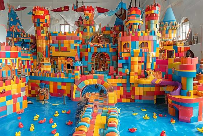 儿童城堡制作；儿童城堡制作图片