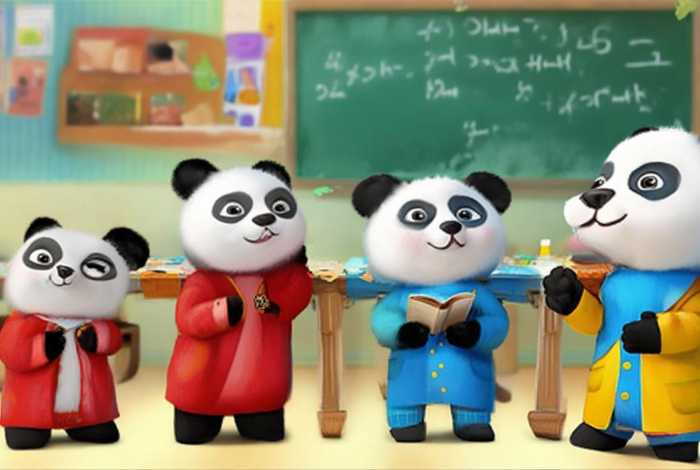 panda小朋友的日常 panda小朋友的变化