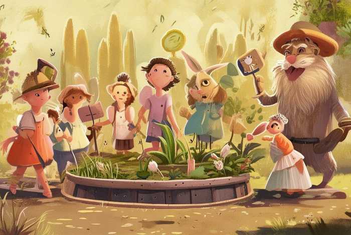 儿童故事中草药 - 关于中草药的幼儿故事