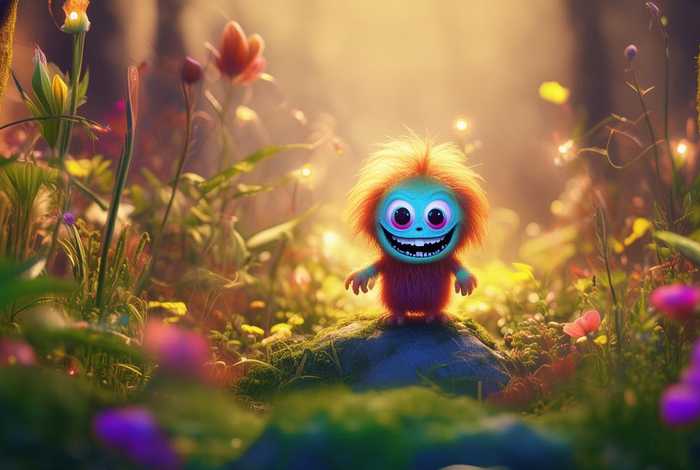 儿童怪物故事、怪物的小故事