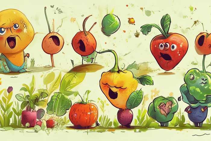 儿童蔬菜故事；幼儿蔬菜故事