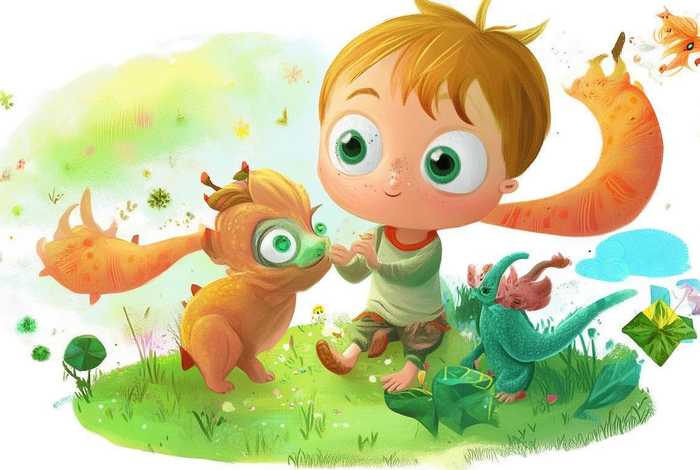 儿童插图童话；儿童插图童话图片