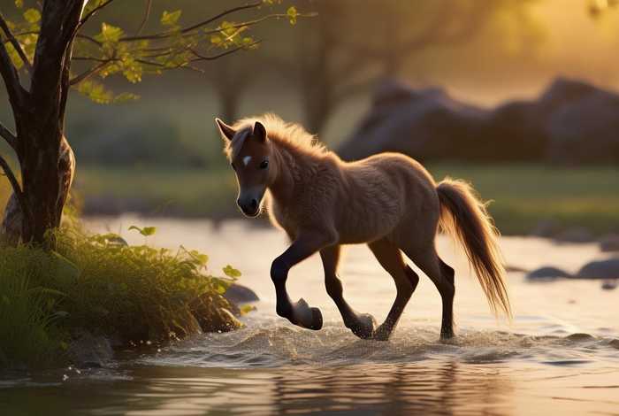 儿童睡前故事小马过河故事；小马过河的睡前故事
