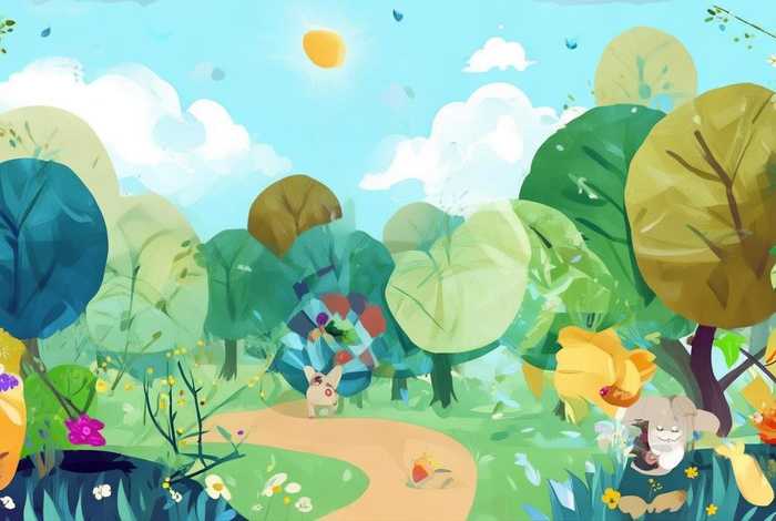 儿童故事背景图片 - 幼儿故事背景图片大全