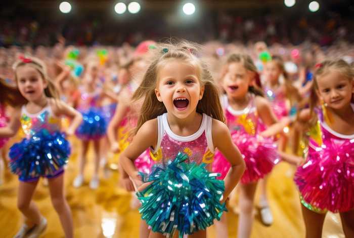 儿童啦啦队演出服（儿童啦啦队演出服怎么穿）