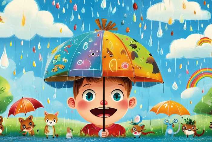 儿童讲故事下雨了（幼儿故事《下雨了》）