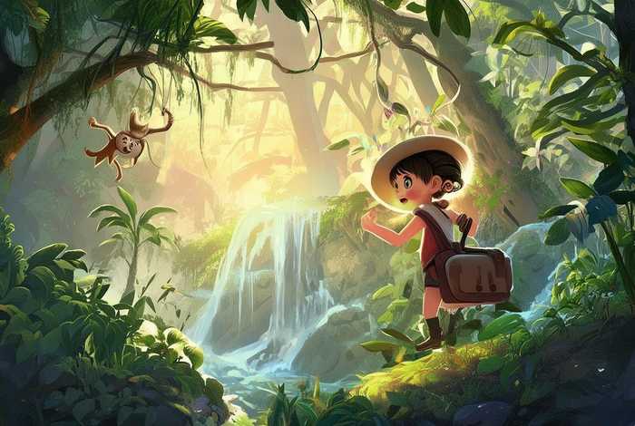 儿童探险家的故事 - 探险家探险的故事 儿童探险家的故事 - 探险家探险的故事
